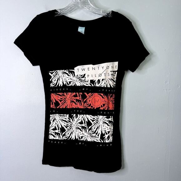 Twenty One Pilots Pieces of Peace in the Sun's Peace of Mind T-Shirt Juniors' S - Picture 1 of 10